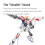 DSPIAE Model Mecha Figure Display Stand - Clear UMS-01CR 2