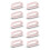 (Rosa) gla fr 22 mm klockarmband 10-pack 1
