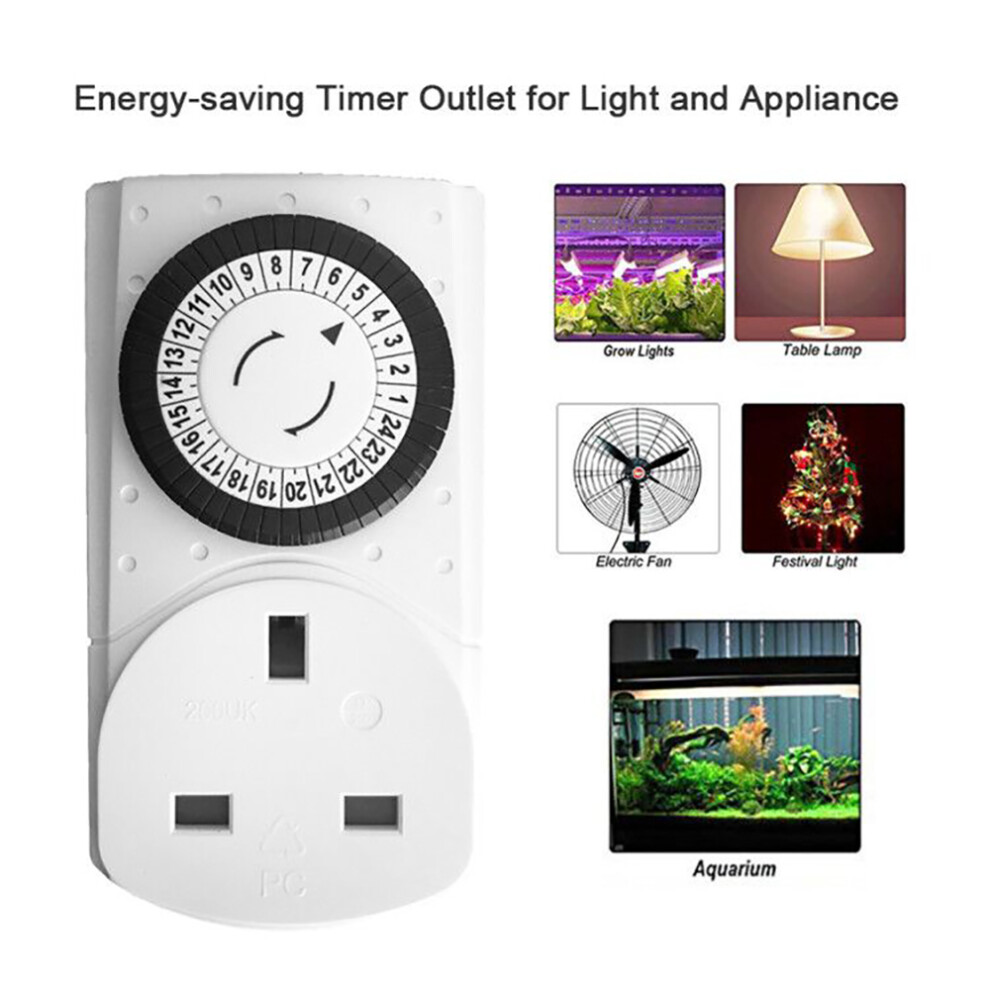 24 Hour Mechanical Timer Switch