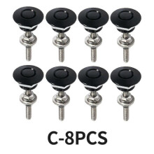 (8PCS) Push Button Quick Release Hood Latch Pins 32mm for Cars, Marine & DIY Projects Multi-Colorjs