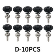 (10PCS)Push Button Quick Release Hood Latch Pins 32mm for Cars, Marine & DIY Projects Multi-Colorjs
