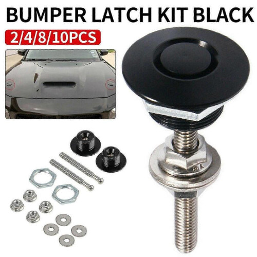 (4PCS) Push Button Quick Release Hood Latch Pins 32mm for Cars, Marine & DIY Projects Multi-Colorjs 2