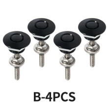 (4PCS) Push Button Quick Release Hood Latch Pins 32mm for Cars, Marine & DIY Projects Multi-Colorjs
