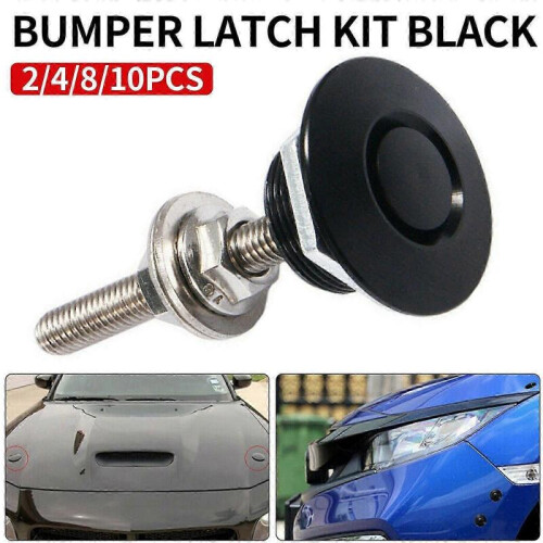 (8PCS) Push Button Quick Release Hood Latch Pins 32mm for Cars, Marine & DIY Projects Multi-Colorjs 1