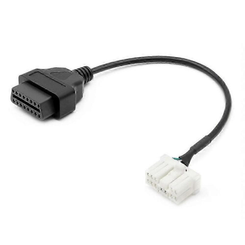 (New) for Tesla Model X / S 2012-2015 OBDII to 12 Pin OBD Adapter Cable 1