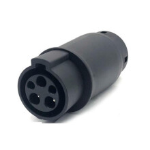 Evse Ev Adaptor 32a J1772 Type 1 To Type 2 Plug Ev Adapter