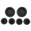 Cycle Frame Hole Cover Caps Plug Rative Frame Cap for Scrambler 400 800 2014-2019 2