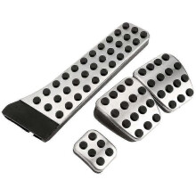 4pcs Less Steel Pedal for Mercedes- W202 W203 W204 W124 W210 W211 W212 W218 X204 R172 R231 C E