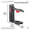 Lasing Bracket, L-s Adjable Lasing Adapter with 1/4inch Thread 5