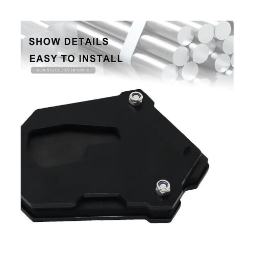 Cycle Kickd Foot Side D Extens Pad Plate for Klr 650 Klr650 2021 2022( 1