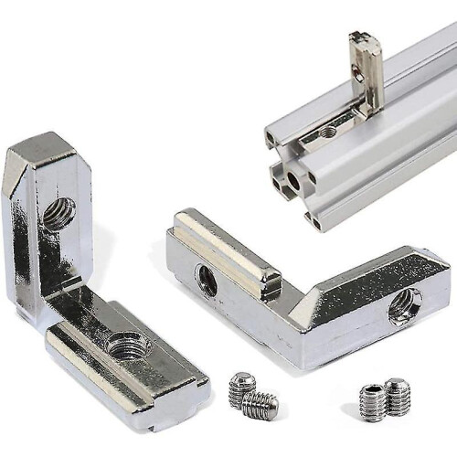 20pcs T Slot L-s Interior Inside Er Connector Compatible Slot 6mm 2