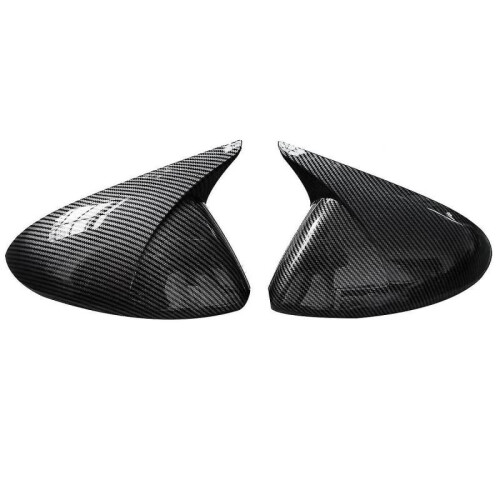 Fiber Side Door View Cover Housing Cap for 2017 2018 Wing Ox Horn Tr