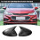 Fiber Side Door View Cover Housing Cap for 2017 2018 Wing Ox Horn Tr 2