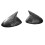 Fiber Side Door View Cover Housing Cap for 2017 2018 Wing Ox Horn Tr 4