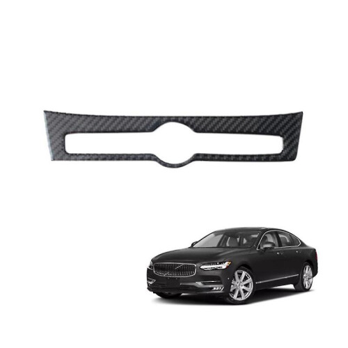 Fiber Center Console Volume Adjment Cover Rat Sticker for S90 S90l 2017-2019 1