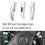 Wiper Shift Lever Cruise Sequins Covers Frame Stickers Kit for Glc C/e W205 W213 4