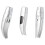 Wiper Shift Lever Cruise Sequins Covers Frame Stickers Kit for Glc C/e W205 W213 3