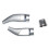 Wiper Shift Lever Cruise Sequins Covers Frame Stickers Kit for Glc C/e W205 W213 2