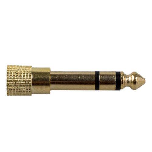 Ph Adapter Plug 1/4" (6.m) To 1/8" (3.5mm) Fe 1