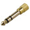 Ph Adapter Plug 1/4" (6.m) To 1/8" (3.5mm) Fe 1