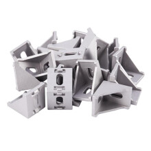 20pcs/ Lot 3030 Er Brackets Fasten L Connector for 3030 Profile Er Fittings