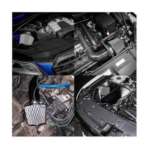 Car Kit 3inch Pipe Automotive Filter Induct Low Hose And , 2