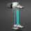 Oxygen Flowmeter (0.1-1.5lpm, 1.5l) with Control Valve for Oxygen Gas 5
