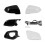 (Matte Frame L) Mirror cover frame for BMW 5 6 7 Series, left right bottom 2014-2017 2