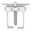 Steering Wheel Disassembly Tool Kit Gear Puller Hub Auto Gear Puller Small Puller Auto Replacement P 1
