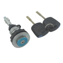 Box Rear Locking Cylinder with 2 Keys, Al180 98fu A22050 Cdpm for Ford Fiesta Street Trap 99-02Trunk Lock Edition a