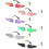 Flame Sunglasses Novelty Flame Sunglasses Rimless Sunglasses blue 5