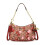 (Brown) Small square bag one-shoulder crossbody handbag 1