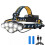 Living And Home LED Headlight, 8 modes, USB Rechargeable IPX4 1