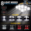 Living And Home LED Headlight, 8 modes, USB Rechargeable IPX4 2