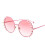 Sunglasses Round Frame Pearl C2 gold frame 6