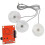 ECG Sensor Kit AD8232 Module Heart Rate Monitor with Electrode Line DC3.3V 5