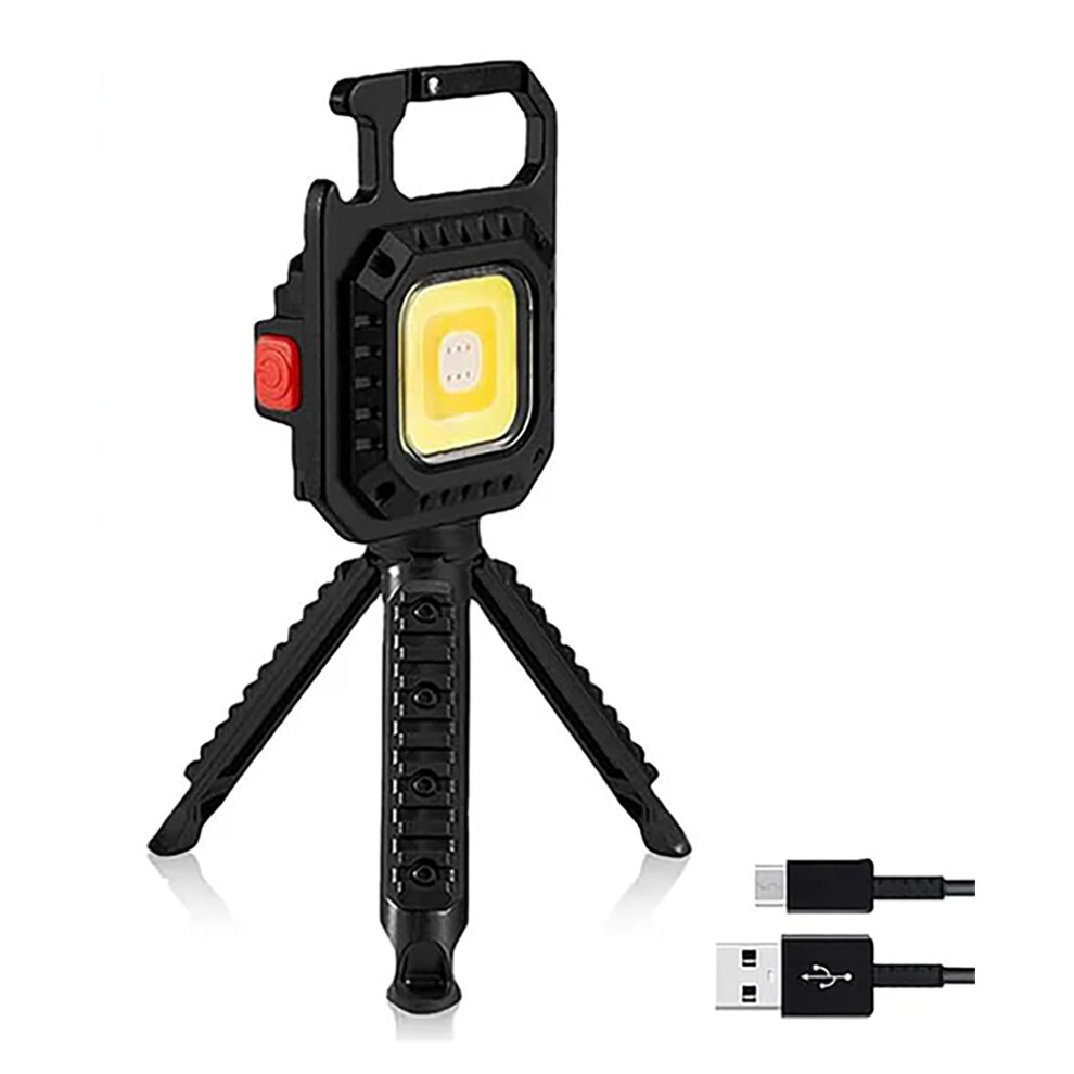 12W LED Rechargeable Keychain Worklight with Stand