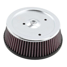 (160mmx56mm, Red) Black HD-0800 High-Density Air Filters for Harley Softail 2000-2015 Motorcycles Replacing Original Air Filters