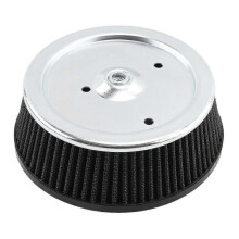 (160mmx56mm, Black) Black HD-0800 High-Density Air Filters for Harley Softail 2000-2015 Motorcycles Replacing Original Air Filters