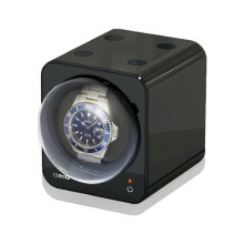 Beco - Watch Winder - Boxy Fancy Brick Black without Power Supply - 70002-87