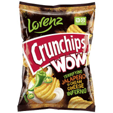 Lorenz Wow Jalapeno & Cream Cheese 80g (Pack of 12)