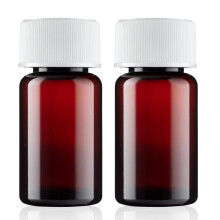 Pill pots with Medicap Lids - Medicine Storage 25ml - Pack of 2