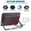 Living And Home (20W, 3000K) LED Flood Light, 3000K/6500K, IP65, Pack of 2 3