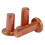 Wshao Store M3 3mm Countersunk Flat Head Solid Copper Rivet Nut Insert Nuts(M3X4mm) 5