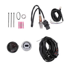 52mm 30-4110 Afr Wideband Fuel Gauge Kits O2 Uego Controller Air Fuel Ratio .75-1.10/11-16 Gauge 4.