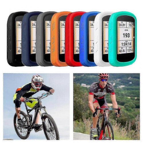 (Sky blue) Silicone Case Soft Cover Protector For-garmin Edge 840 Gps Bike Computer Sleeve 1