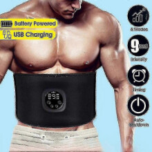 Electric Abdominal Slimming Belt Abdominal Body Belt Muscle Stimulator Fitness Fat Burner