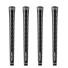 (BLACK) Golf Pride Set of 4 Tour Wrap 2G Golf Pride Grips