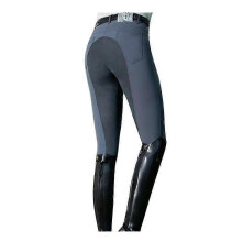(XXL, Gray) Outdoor Horse Riding Pants Equestrian Waist Elastic Skinny Trousers Horse Riding Camping Running Breeches Rider Trouser Cycling Tw