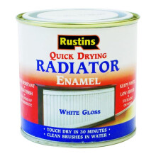 Rustins Quick Dry Radiator Paint Gloss 1L